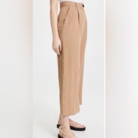 Rag & Bone Women’s Dark Khaki Ivy Culotte Cropped Pants 2 - Picture 3 of 11